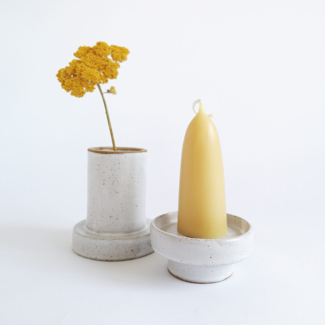 Stoneware Candle Holders - Image 5