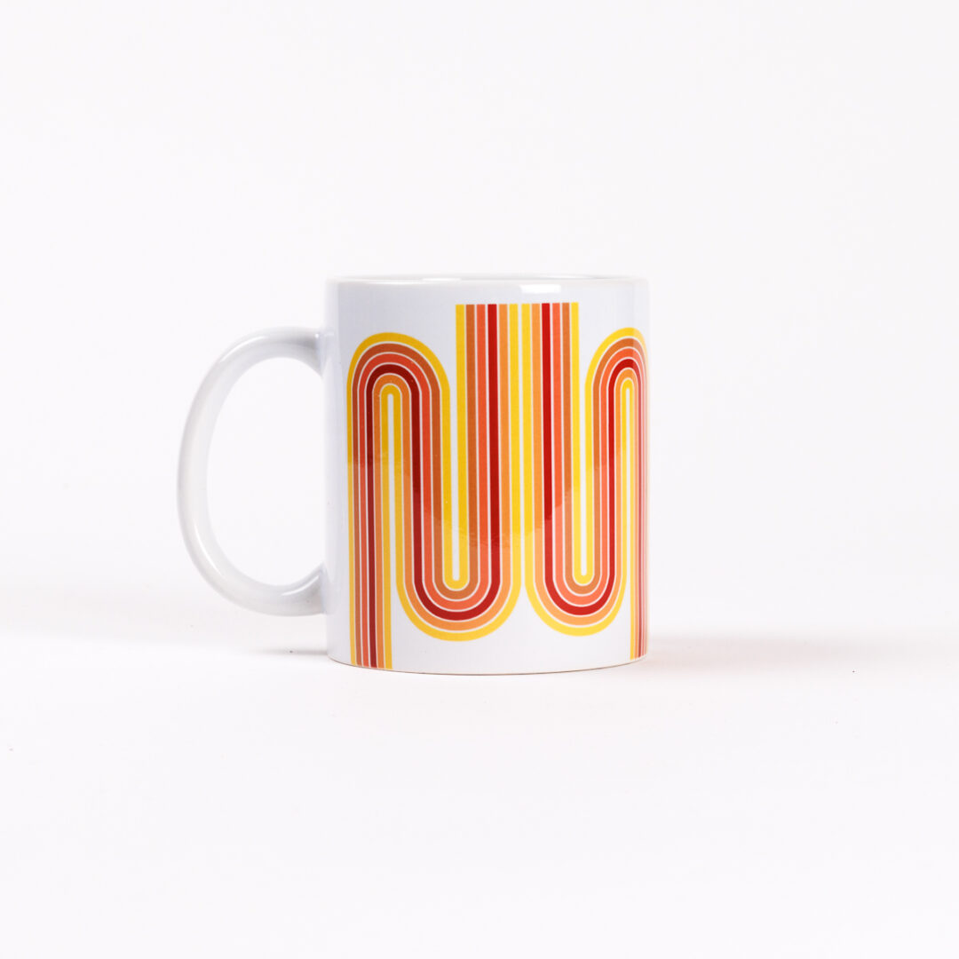 1970's Stripe Mug - Image 4